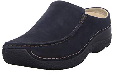 Wolky Comfort Extra Komfort Seamy Slide - 16800 blau Nubukleder - 42