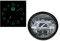 Borussia Dortmund Wanduhr Glow in The Dark | schwarz