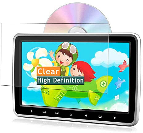 Vaxson 3-Pack Screen Protector, compatible with PORMIDO 10.1 dvd player PR220, TPU Guard Film Protectors Sticker [NOT Tempered Glass] New