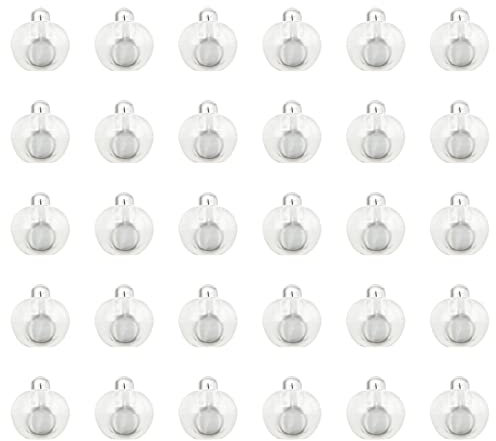 Encham 30 Stück Ballon Lichter Weiß runde Mini LED Beleuchtung für Ballon Papierlaternen Dekoration Geburtstag Party Hochzeit