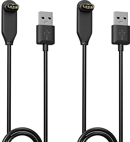 AWINNER 𝐔𝐩𝐠𝐫𝐚𝐝𝐞𝐝 Compatible for Garmin Watch Charger Cable (2 Pack)
