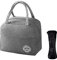 WITERY Isolierte Lunchtasche, Bestecktasche, große Kühltasche, auslaufsicher, Thermo-Lunch-Tasche für Damen, Herren, Kinder, Picknick, Camping, Schule, Arbeit