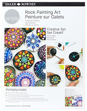 Daler-Rowney Simply Ensemble d'activités, Acrylique, Multicouleurs, Assorted