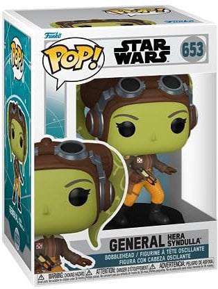 Funko Pop! Star Wars: Ahsoka TV - General Hera Syndulla - Collectable Vinyl Figure - Gift Idea - Official Merchandise - Toys for Kids & Adults - TV Fans - Model Figure for Collectors and Display
