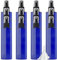 BPZXL 24 Piezas 200ml Azul Recargable Botellas de Spray de Niebla Fina Botella de Spray Vacías Plástico Con Sprayer Negro para Limpieza, Plantas, Peluqueria, Flores, Cabello
