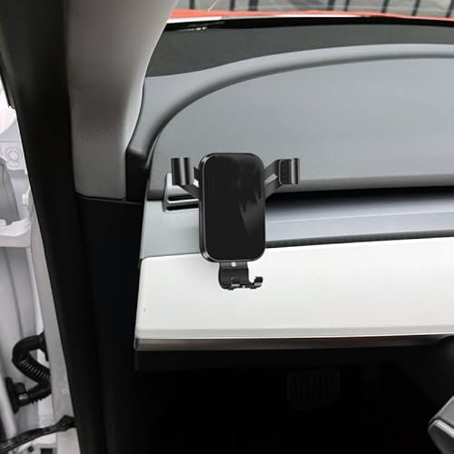 LSXEL Supporto per telefono auto compatibile con tesla model 3 y accessori Supporto per telefoni cellulari 2021 2022 2023 (FOR model 3 Y 2021-2023)