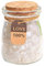 Natural Clear Quartz Tumbled Chips Crushed Crystal Stone, 7-9mm Healing Crystal Chips in Jar, Real Witch Crystals in 100ml Glass Wish Bottle, Healing Reiki Crystal for Jewelry Making Home Decoration