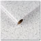 CRE8TIVE Granit Tapete Selbstklebend Weiß Folie für Möbel Arbeitsplatte Glänzend Terrazzo Klebefolie Küche Tapete Badezimmer Wasserfest Küchenrückwand Waschküche Dekofolie Schrank 30cm x 200cm