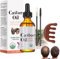 Huile de Ricin Noire Jamaïcaine, Soin Naturel Stimule et Fortifie la Pousse des Cheveux, pour des Cheveux, des Sourcils et des Cils Plus Sains 60ML (1 Pièce Huile de Eicin pour Cheveux)