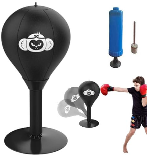 Instant Punch,Fun Punch Rage Bag,Desktop Boxsack,Tisch Boxsack,funpunch,boxball,punchingball Tisch,Mini Boxsack Für Den Tisch,Tisch Boxsack,boxsack Mit Standfuß Kinder,Tisch Boxsack Mit Saugnapf …