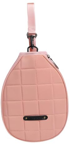 rockible Funda para Pala de Pádel, Bolsa de Hombro, Protección para Raqueta de Pickleball, Funda para Raqueta de Deportes, Rosa