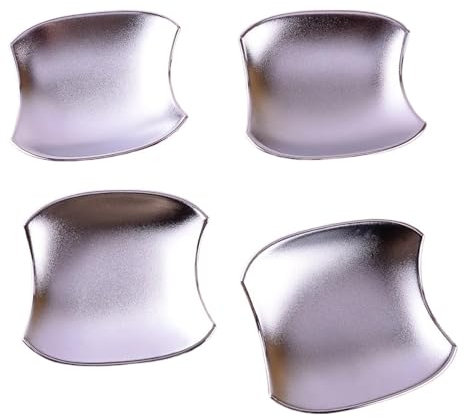 DZSTAIYOUSM Door Handle For Toyota For RAV4 2019 2020 2021 2022 Chrome Car Exterior Door Handle Bowl Cup Cover Trim Protector 4Pcs Car Door Handle Protective Film