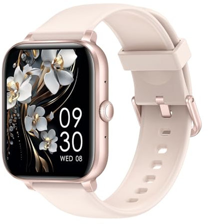 Montre Connectée Homme Femme - Appels Entrants/Sortants - Écran Tactile HD 1,83 Suivi d'activité avec Fréquence Cardiaque, Sommeil, Podomètre, 123+ Sports, Étanche IP67 - Compatible Android iOS