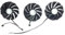 QKFTCSDW Ventola for Scheda Video for RTX 3070 Ti 3080 Ti 3080 3090 AMP Holo LHR 87MM GA92S2U Ventola di Raffreddamento for Scheda Grafica(Fan - 3PCS)