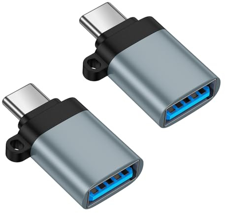 CebKit USB Type C to USB A OTG Adapter, USB C to USB Adapter | USB-C Male to USB 3.0 Female Adapter for Phone(Google Pixel 10 9 8, Galaxy S26 S25)/Tablet/Laptop/PC and More Type C Devices
