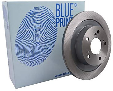 Blue Print ADH243132 Brake Disc Set (2 Brake Disc) rear, full, No. of Holes 5