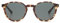 KOMONO Liam Tortoise Unisex Oval Cellulosepropionat-Sonnenbrille für Damen und Herren mit UV-Schutz und kratzfesten Gläsern
