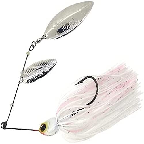 Berkley DEX Spinner Bait zum Angeln auf Hecht, Barsch & Forelle – Vibrations-Jigköder mit Spinnerblatt