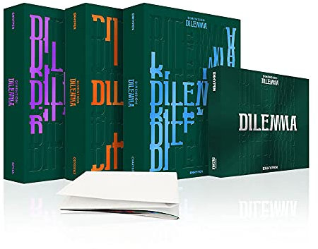 ENHYPEN Dimension Dilemma 1st Album Set (ODYSSEUS, SCYLLA, CHARYBDIS, ESSENTIAL) (incl. Weverse Official Gift, Pre-order Benefits : Poster (Folded), OS Player Card)