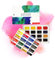 7 Artists Aquarellfarben Aquarellfarben Set 16 | Aquarellfarben Kasten | Aquarellkasten für Künstler | Aquarellfarben Flüssig | Watercolor Aquarelle | Watercolor Paint
