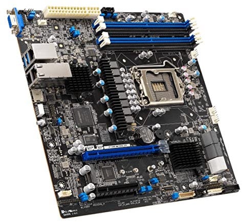 ASUS P12R-M/10G-2T - Placa Base Intel C252 - Intel LGA1200 Socket - DDR4 RAM - Micro-ATX, 90SB0AC0-M0UAY0, Color Negro