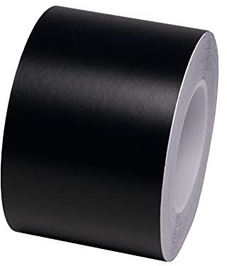 Prolac Zierstreifen (10 m) für das Auto, Motorrad, Boot oder zum DIY Basteln | Dekostreifen Klebestreifen/Seitenstreifen selbstklebend, Schwarz Matt