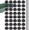 Befestigung für Anhängerplane Anhängernetz Befestigung Haken Halterung 40 Stk robust mit Schrauben Planenbefestigung Rundknöpfe Anhänger