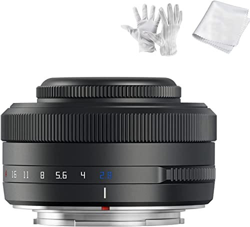 TTartisan 27mm F2.8 Autofokus-Objektiv, kompatibel mit Fuji X-Mount-Kameras XS10 X-A5 X-A7 X-M1 X-M2 X-E4 X-T1 X-T10 X-T2 X-T20 X-T3 X-T4 X -T100 X-T200 X-T30 X-Pro1 X-Pro2 X-Pro3 X-E1 (Titan)