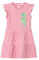 s.Oliver Mädchen 2130591 Kleid mit Pailletten, Rosa 4325, 92