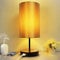 Allesgute Touch Dimmbar Nachttischlampe mit Ladefunktion, Modern LED Tischleuchte mit USB-Port, E27 Tischlampe Schwarz für Geschenk, Schlafzimmer, Wohnzimmer, Büro (inkl. 6W Warmweiß LED-Birne)