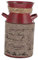 BESPORTBLE 1Stk Zinnbrunnen vase Vintage große vase blumenvase Gross landhausstil gießkanne Zink gartendeko Vintage amphore einmachgläser Anlage schmücken Blumentopf Eimer Trommel Eisen