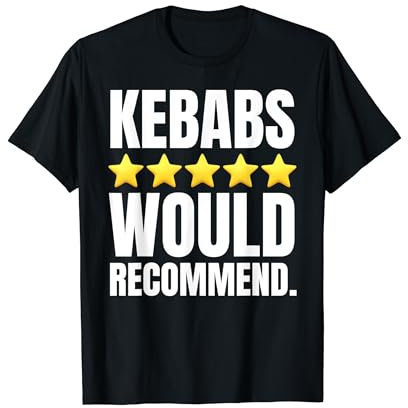 Brochetas divertidas y kebabs verticales o asadores Camiseta