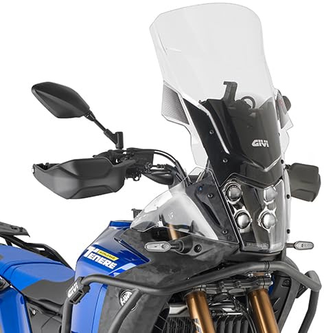 GIVI Windschild zwischen Yamaha TÉNÉRÉ 700 World Raid '22