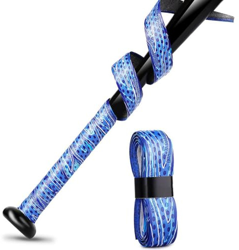 RYGRZJ Schläger-Griffband, rutschfest, Baseball-Softball-Schläger-Griffband, vollständig selbstklebende Rückseite, professionelles Griffband für Indoor- und Outdoor-Trainingsgriffe,