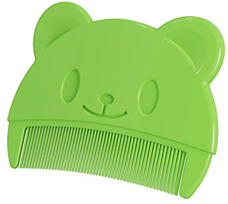 QIIIMSLSS Peigne à cheveux pour bébé - Peigne à dents souples - Pour le nettoyage de la tête fœtale et du nourrisson