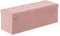 ABHENG Folding Storage Ottoman, Velvet Storage Bench, Footrest, Bed End Stool, Footstool, Removable Divider, for Living Room, Bedroom, 38 x 110 x 38 cm, 300 kg Load Capacity, Jelly Pink ASND02P