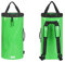 Rock Climbing Rope Storage Bag, Bucket-Style Bag with Drawstrings Rope Storage Bag Climbing Rope Bag for Outdoor Rock Climbing, Tree Arborist, Mountaineering, Caving (Green, 45L)