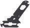 14-in-1 Separate Rigger-Werkzeuge, Multitool aus Stahl, Multifunktionale Flügelmutter, Abisolierzange, Flaschenöffner, Stagehand-Werkzeug, Passend für Wohnmobile, Wohnwagen