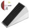Tall Door Stopper, Stainless Steel Door Wedge Rubber Door Stopper Wedge Door Stopper Security for Bottom of Door High Door Stop for Any Tall Door Heavy Door (Silver)