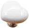 Cache Bouton Poussoir WC Léger Facile d'utilisation Bouton Poussoir WC Pratique Hygiène Féminine Clou Long pour Réservoir (WHITE)