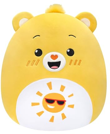 Squishmallows Original Care Bears 30,5 cm Funshine Bär - Offizieller Jazwares Plüsch (mittelgroß)