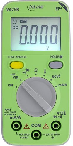 InLine® Multimètre avec plage automatique, format de poche, 43117A