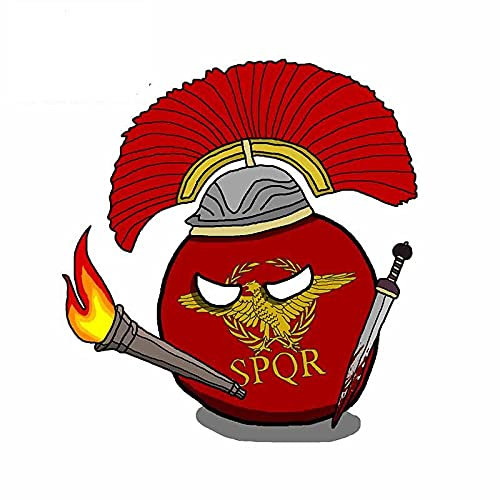 13 cm x 12 cm für SPQR Waffe Feuer Bombe Kofferraum Auto Aufkleber Persönlichkeit Windows Anime