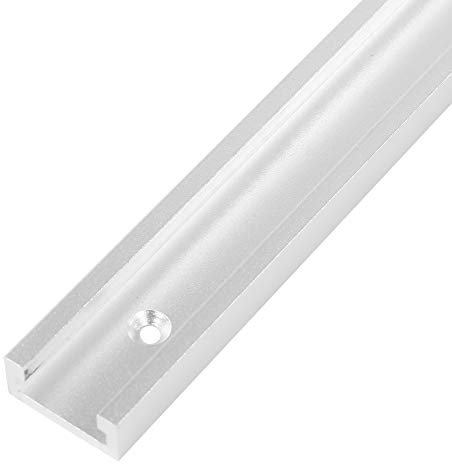 Aluminum Miter T Track 1000mm with T Bar and Clamps for Router Guide Rail System 30 Type T Slot Jig Fixture for Table Saw and Router Table