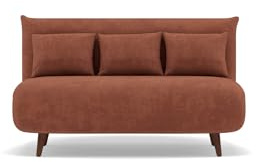 Bestmobilier Lumi Banquette Convertible Clic Clac 2 Places - Velours côtelé