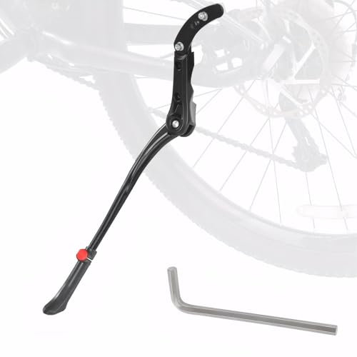 DCYBDL Fahrradständer für Cube Stereo Hybrid 140 Pro Stereo Hybrid 160, Höhenverstellbarer Fahrradständer Robuster Fahrradständer aus Aluminiumlegierung rutschfest Hinterbauständer,A