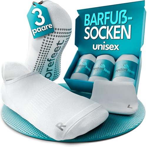 Calcetines Tobilleros Antideslizantes Mujer y Hombre – Barefoot Pilates