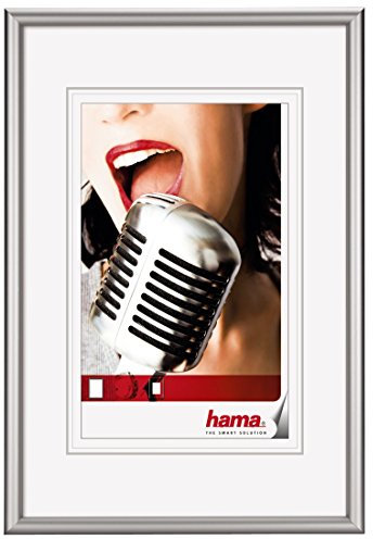 hama® Aluminiumrahmen Chicago, Silber, 20 x 30 cm/61041 20x30
