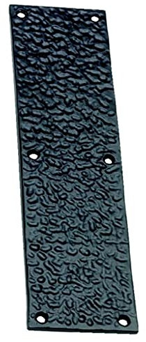 Euroart Finger Push Plate Heavy Duty Cast Iron in Black Antique Finish .Ideal for Both Residential and Commercial Spaces
