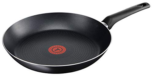 Tefal B30906 Invissia Bratpfanne 28 cm, Antihaft-Versiegelung, schwarz